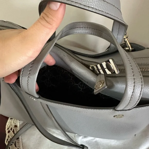 Henri Bendel Satchel Gray - Picture 6 of 11